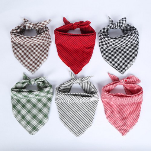 Striped Bandanas For Dogs and Cats