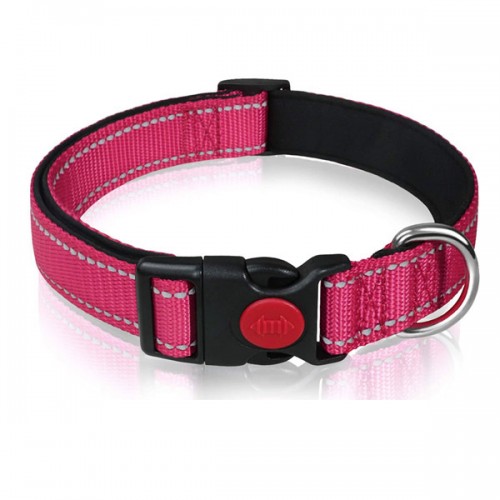 Reflective Nylon Dog Collar