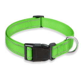 Reflective Nylon Dog Collar