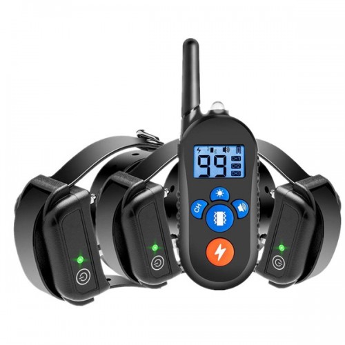 Waterproof Remote-Controlled Dog Training & Anti-Bark Collar