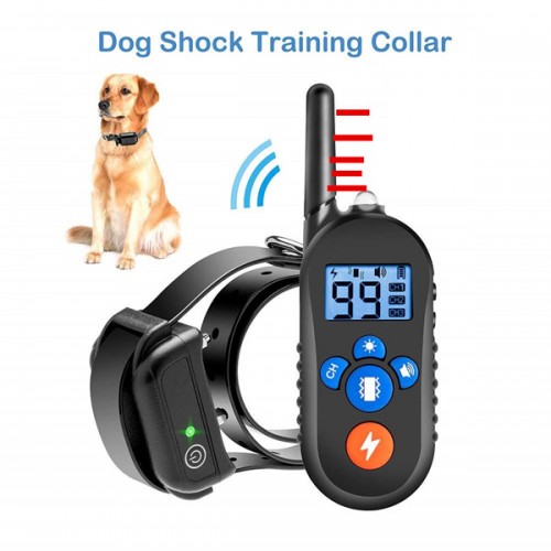 Waterproof Remote-Controlled Dog Training & Anti-Bark Collar